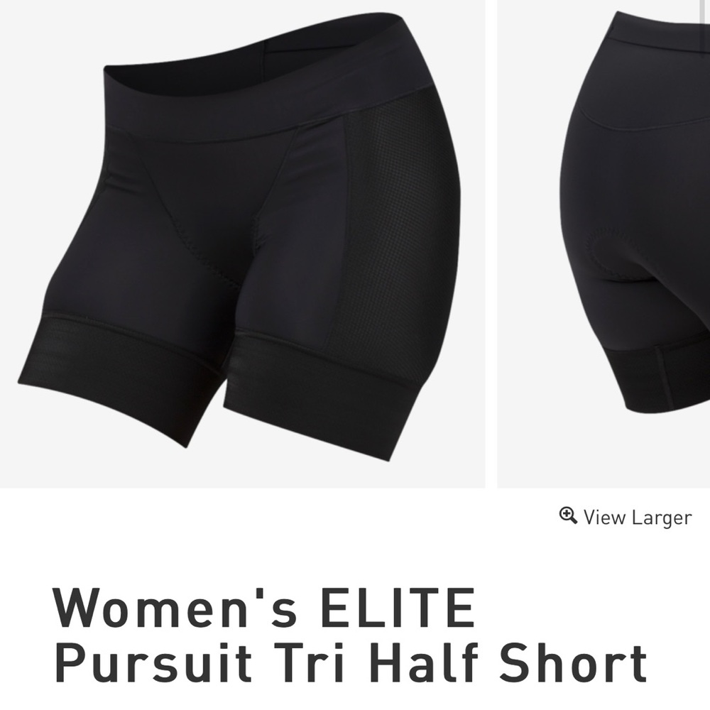 NWT Women’s Pearl Izumi Elite Tri Half Short